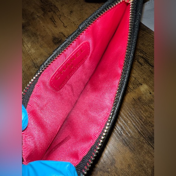 🖤NWOT🖤 Chanel Makeup Card/Phone Case Holder - Picture 3 of 6